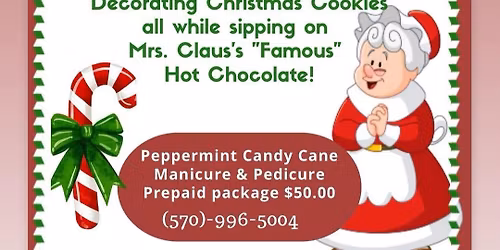 Spa Day with Mrs. Claus