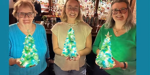 Sea Glass Tree Craft in Akron
