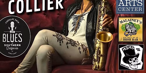 VANESSA COLLIER - Blues & Soul Saxophone Master & Singer - Long Beach