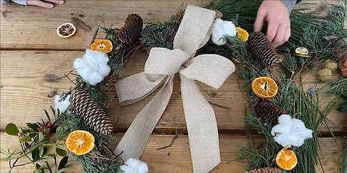Wreath Making Workshop at Historic Endview
