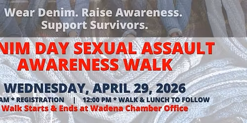 Denim Day Sexual Assault Awareness Walk