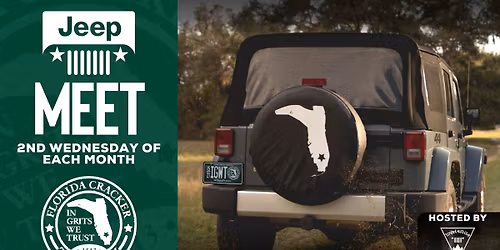 Monthly Jeep Meet at Florida Cracker Tap Room