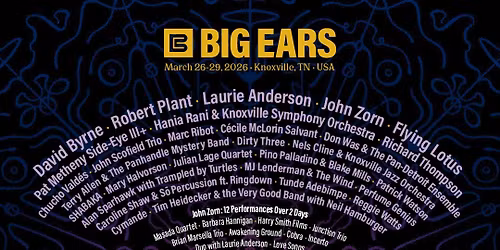 Big Ears Festival - 4 Day Pass (Multiple Venues)