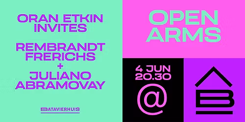 Open Arms: Oran Etkin invites Rembrandt Frerichs and Juliano Abramovay