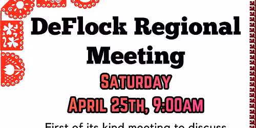 DeFlock Regional Meeting