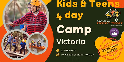 VIC: January Four Day Forest Edge Break 2026 | Kids & Teens