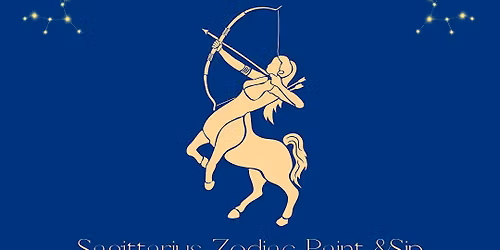 Sagittarius Paint & Sip