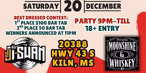 Ugly Sweater Christmas Party @ Moonshine & Whiskey