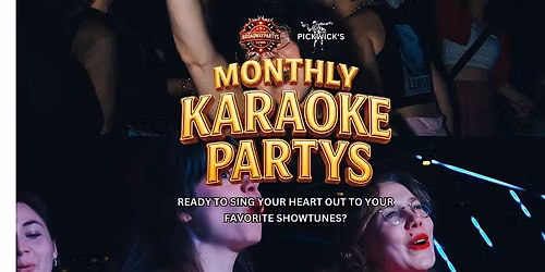 Monthly Karaoke Partys by @broadwaypartysvienna