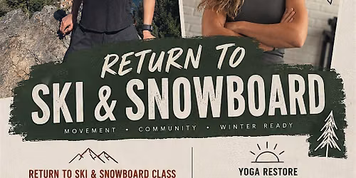 Return to Ski\/Snowboard strengh\/yoga