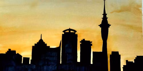 Sip n Paint: Auckland Skyline