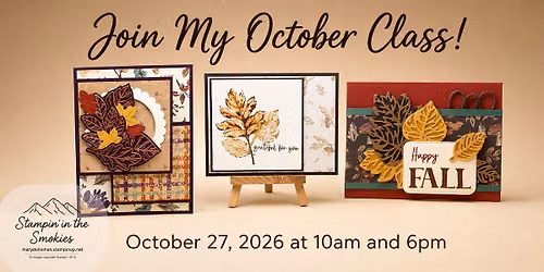 Fall Gratitude - Morning Session 10:00am