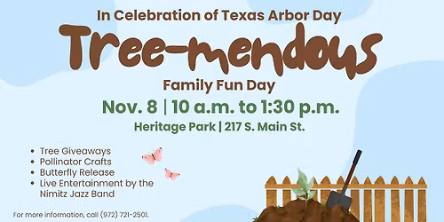 Arbor Day Tree-mendous Family Fun Day