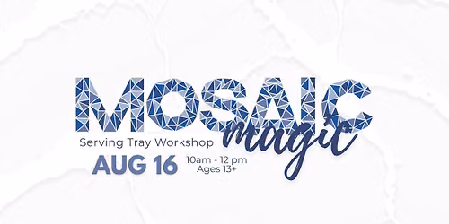 Mosaic Workshop \ud83d\udd39 Joyful Art Center