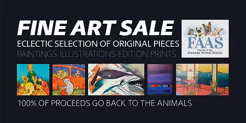 Art Collector Pre Sale: Supporting the Alameda Animal Shelter