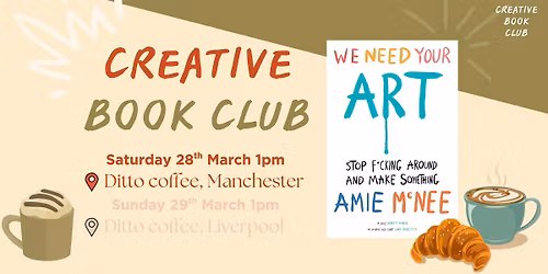 Creative Book Club - We need your art (Saturday book social)