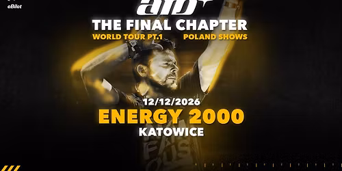 ATB | THE FINAL CHAPTER  | ENERGY 2000 KATOWICE