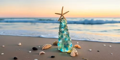 Create Your Own Sea Glass Christmas Tree! Gardner MA, Acadien Social Club