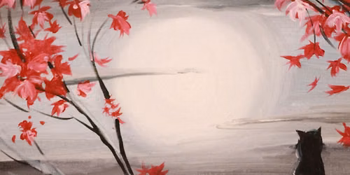 Paint n Chill Free Welcome Drink & 10% Off Food - Moonlight Dream