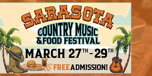 2026 Sarasota Country Music & Food Festival