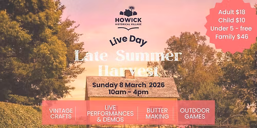 LIVE DAY | Late Summer Harvest