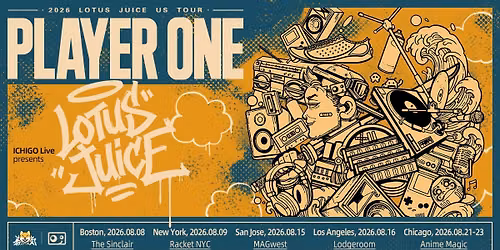 Lotus Juice Player One 2026 US tour