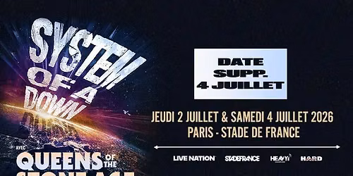 Paris - July 4 - System of a Down