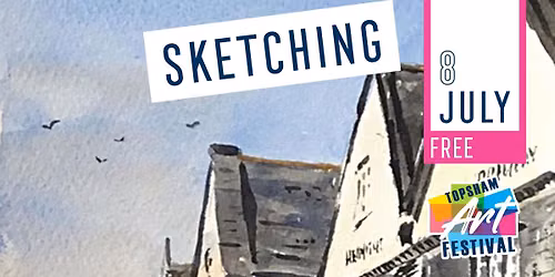 Morning Sketching at The Passage House, Topsham