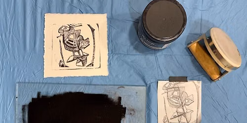 Speed Studio: Process + Practice | Adult Workshop | Lino Cut Relief Prints