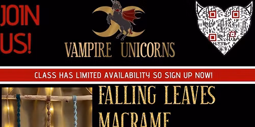 Falling Leaves Macrame