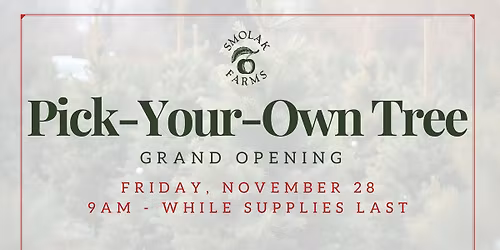 \ud83c\udf32 Pick-Your-Own Christmas Trees at the Farm \ud83c\udf32