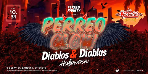 PERREO GLOW DIABLOS & DIABLAS [HALLOWEEN +18] - DANBURY,CT