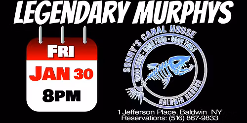 Legendary Murphys BAND at Sonny's Canal House !