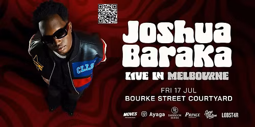 JOSHUA BARAKA Live in Melbourne