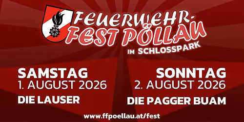 Feuerwehrfest P\u00f6llau 2026