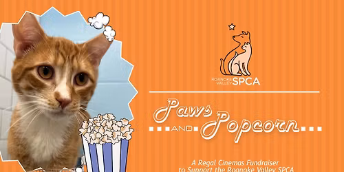 Paws and Popcorn | Regal Cinemas Fundraiser