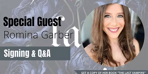 Meet and Greet with Romina Garber!