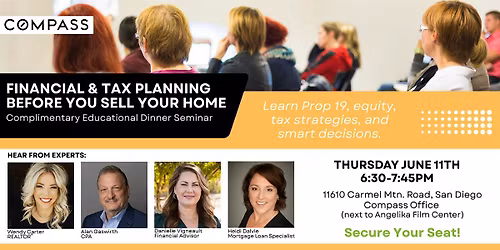 Financial and Tax Planning Before You Sell