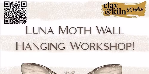 Luna Moth Wall Hanging Workshop