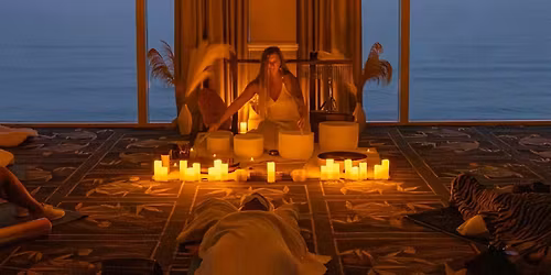Sunset Sound Bath:  Overlooking the Ocean