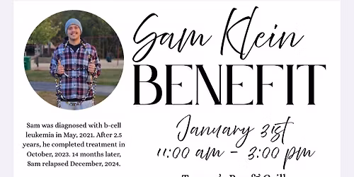 Sam Klein Benefit