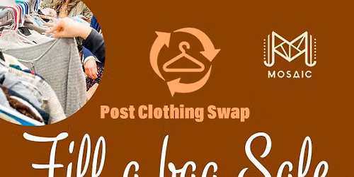 Post Clothing Swap Fill-a-Bag Sale