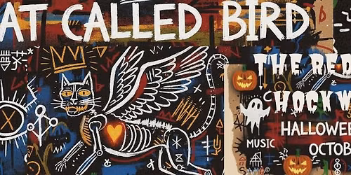 Cat Called Bird at The Red Lion Hockwold Halloween Night