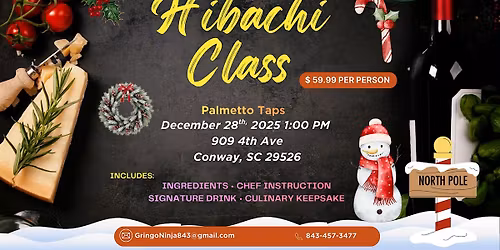 Holiday Hibachi Class