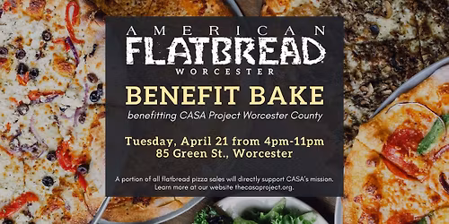 Benefit Bake benefitting CASA Project Worcester County