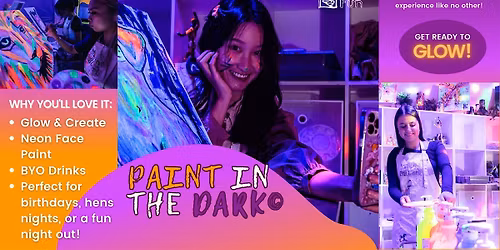 Paint in the Dark\u00a9 - UV Light Disco Party
