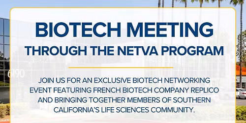 French Biotech Meeting w\/ The NETVA Program