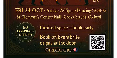 Spin Me Right 'Round: Community Ceilidh + Pub Mixer