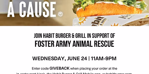 FAAR Fundraiser at The Habit
