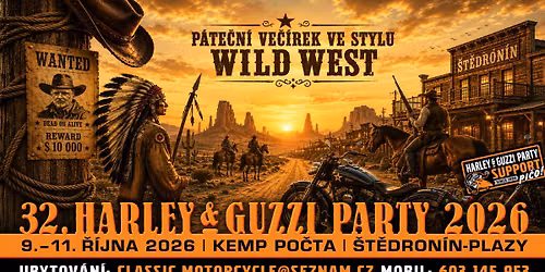 32nd Harley  & Guzzi P\u00e1rty 2026
